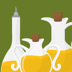 Olive oil design.