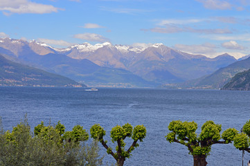 Fototapeta na wymiar Lake Como. View from Bellagio