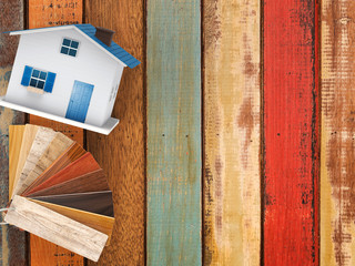 wood color guide for house decoration