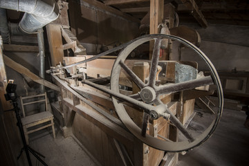 Interior ot the old Mill