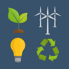 Energy design. illuistration