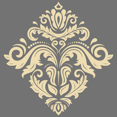 Elegant Vector Ornament in the Style of Barogue