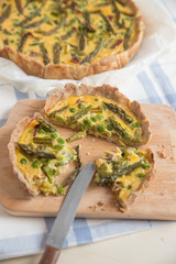 Spargel Quiche