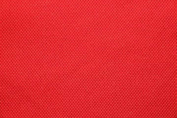 Photo sur Plexiglas Poussière fond de texture de tissu de sport rouge