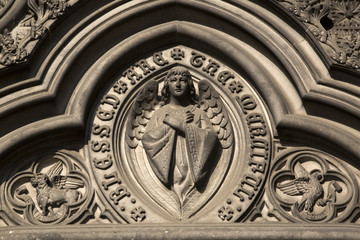 Fototapeta na wymiar St Giles Cathedral Church; Royal Mile; Lawnmarket; Edinburgh