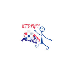 Sticker, Banner, Poster for football