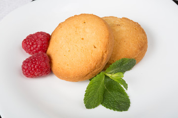 Cookies with berries