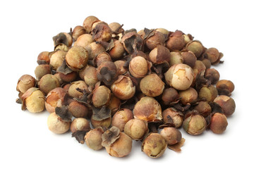 Dried tea flowers