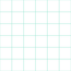 Mint Green Grid White Background Vector Illustration