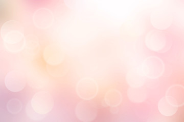 Abstract pink and bokeh background blur.