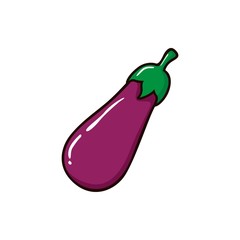 Eggplant vector
