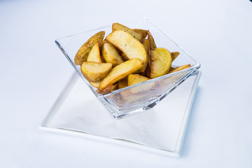 Potato. Restaurant food concept.