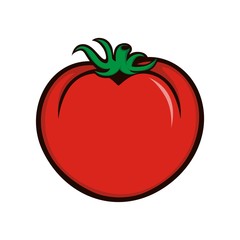 Tomato clip art vector