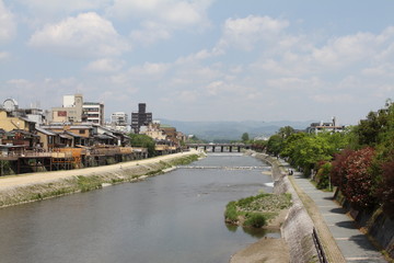 京都の鴨川