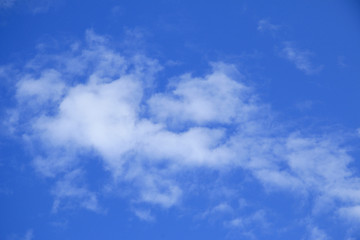 Fototapeta premium sky and white clouds,soft focus and blurry.