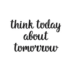 Vector hand drawn lettering poster