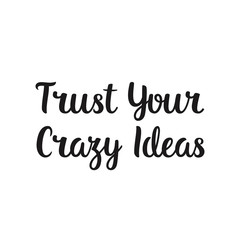 Vector hand drawn lettering poster