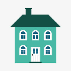 House  design. illuistration