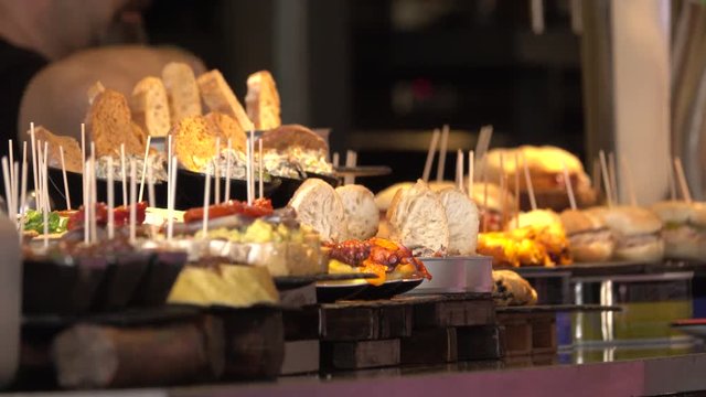 Small treats for a snack in Spain