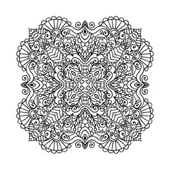 Vector mandala ornament