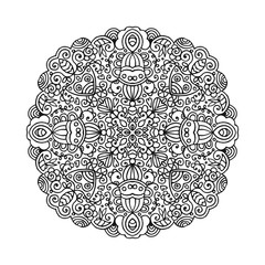 Vector mandala ornament
