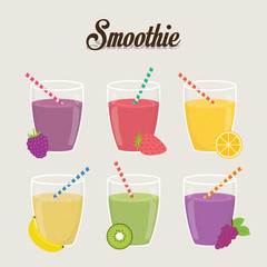 Smoothie design. illuistration