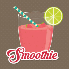 Smoothie design. illuistration