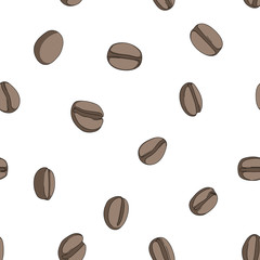Seamless coffee pattern