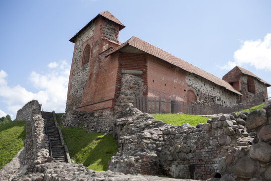 fortress in Vilnius.Lithuania
