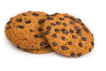 Cookies with chocolate