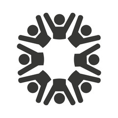 people diversity isolated icon design