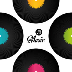 Obraz premium Music digital design.