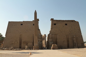 Die Tempel von Luxor in Ägypten 