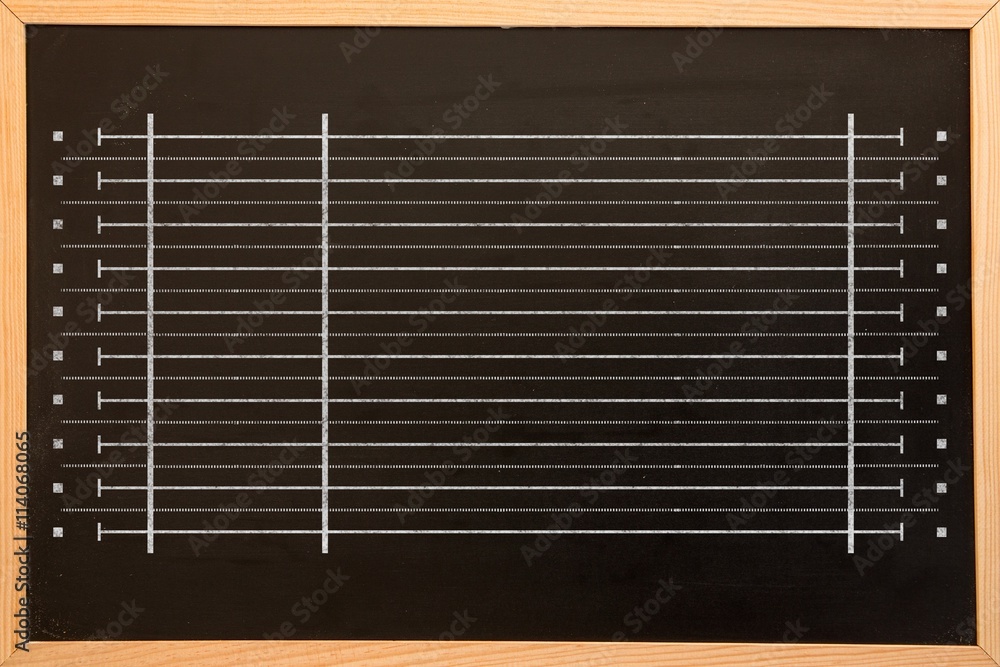 Poster composite image of coloured lines on a white background