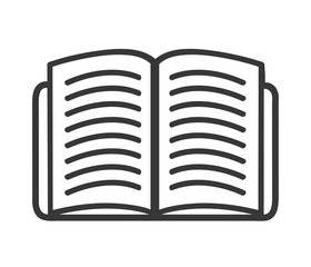 book open  isolated icon design