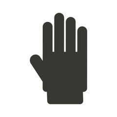 hand stop isolated icon design