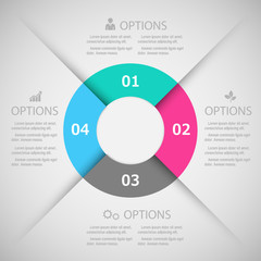 Infographic design template and marketing icons, Business concep