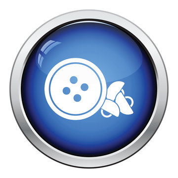 Sewing buttons icon