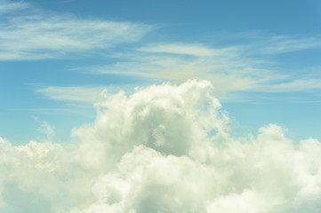 Sky and clouds background