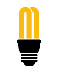 saver bulb isolated icon design