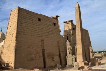Die Tempel von Luxor in Ägypten