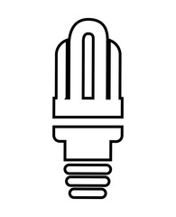 saver bulb isolated icon design
