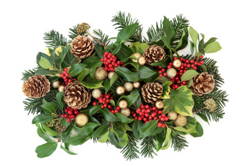 Fototapeta premium Christmas Decorative Display