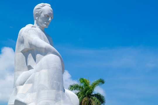 The Jose Marti monument  at the Revolution Square in Havana