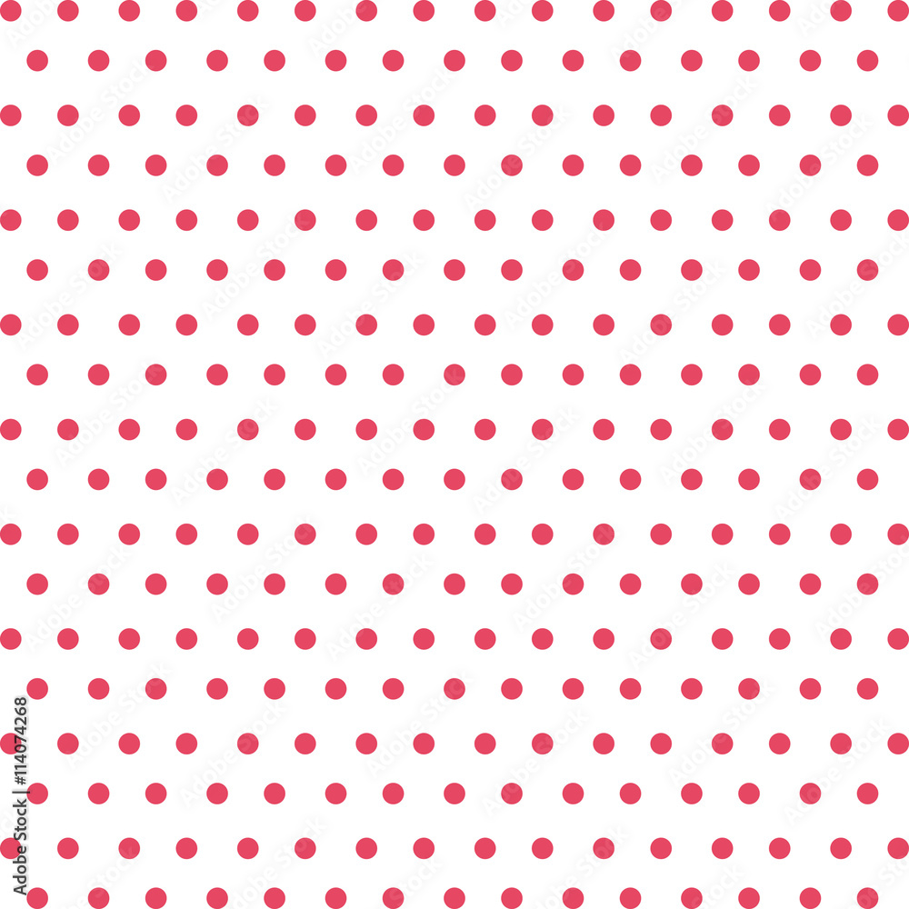 Poster background of red dots isolated icon design