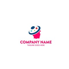 Fototapeta premium Child Care Logo