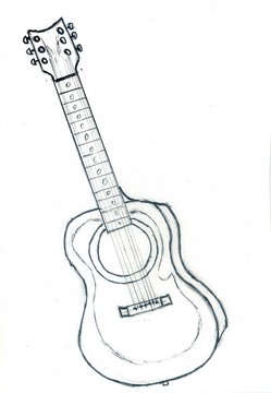 Acoustic Guitar Sketch