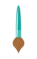 brush paint isolated icon design
