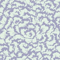 Abstract floral seamless pattern