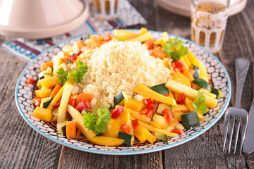 couscous with vegetable